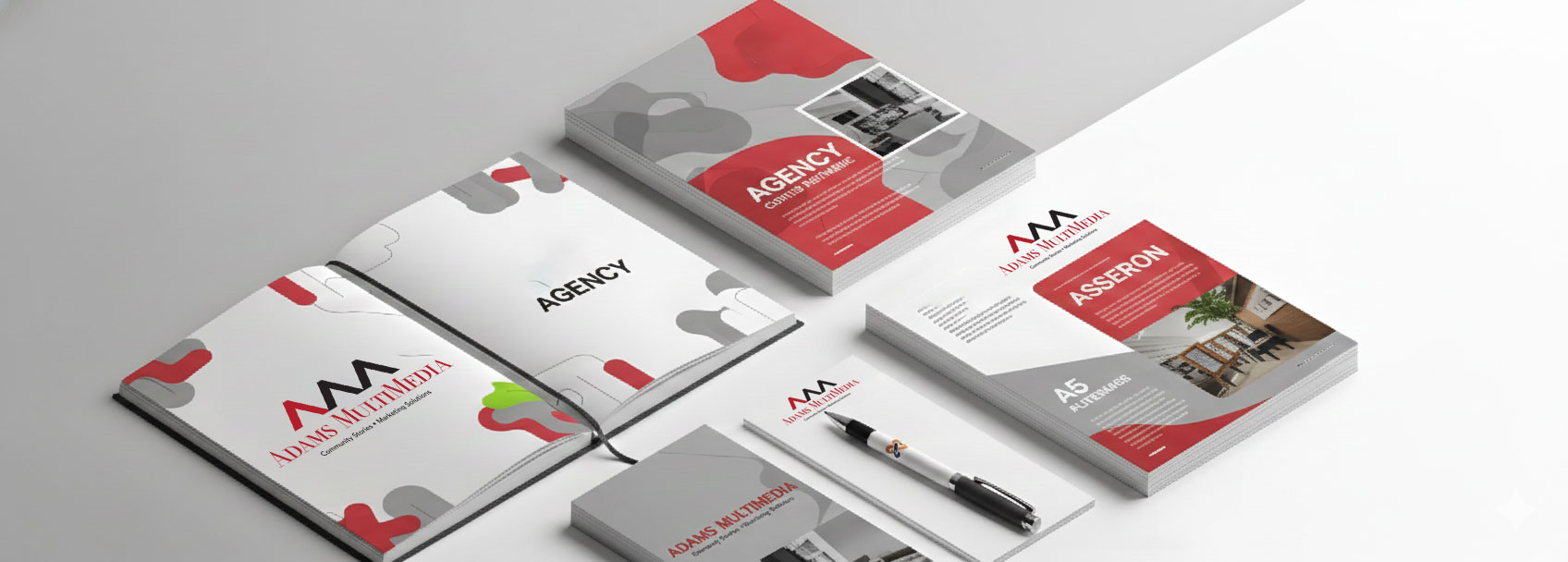 Custom business cards, flyers, and booklets printed at our Cheyenne facility.