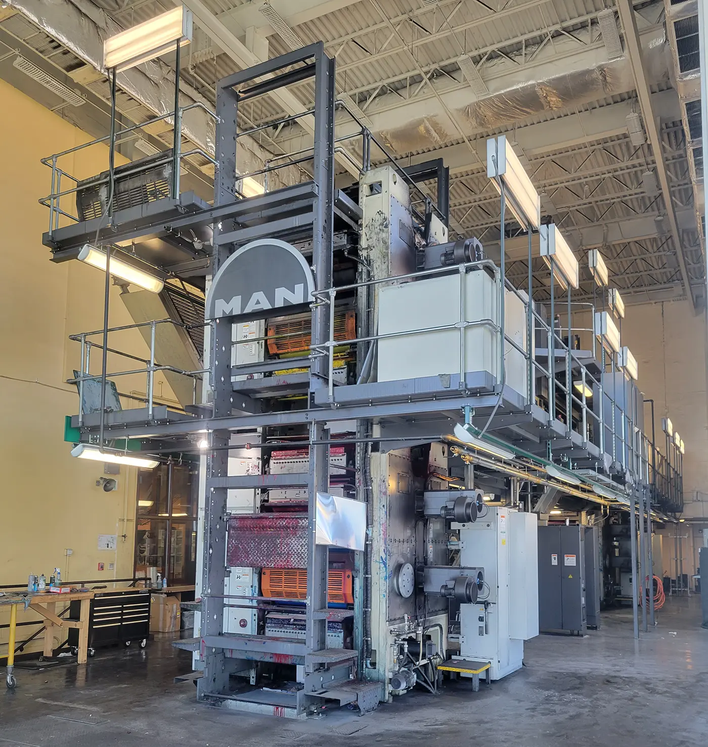 offset printing press for high-volume publication printing in Wyoming